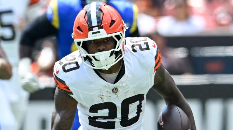 The Cleveland Browns have waived running back Pierre Strong Jr. from IR.