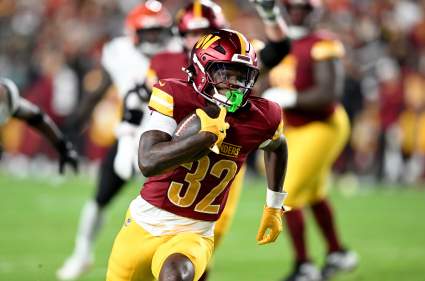 Hyped Commanders Rookie RB Lands in Surprising Depth Chart Spot
