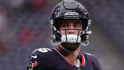 Texans Get ‘Very Tough’ News About Team Leader Against Patriots