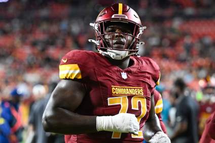 Commanders QB Jayden Daniels Expects Big Things From Rookie Lineman