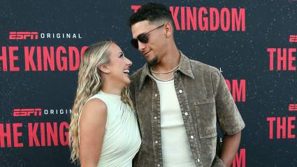 Patrick Mahomes, Wife Brittany’s Baby Makes Chiefs Sideline Debut