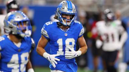 Lions Get Great News on Flashy Rookie WR Isaac TeSlaa Ahead of Week 1