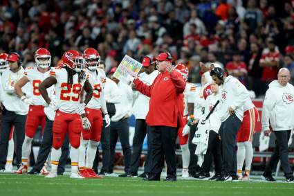 Chiefs’ Andy Reid Questions Why Chargers DT Wasn’t Ejected Over Travis Kelce Slap