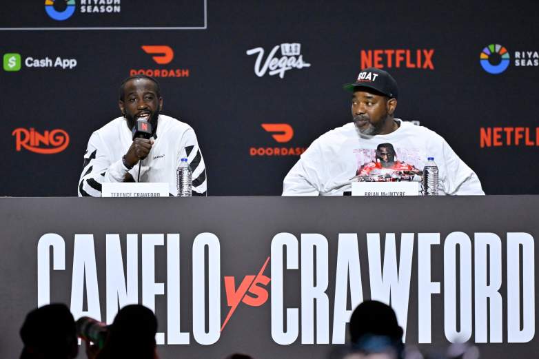 Terence Crawford and Brian McIntyre