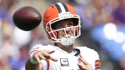 Browns Make Move With Joe Flacco During Humiliating Ravens Beatdown