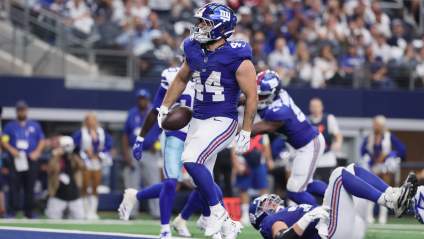 Cam Skattebo Has Surprising Reaction to Breakout Giants Game