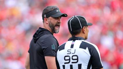 Eagles’ Nick Sirianni Explains Fiery Exchange With Buccaneers’ Baker Mayfield