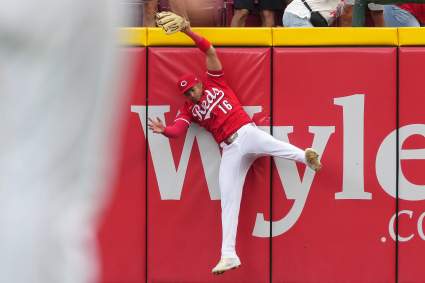 Noelvi Marte Saves Reds’ Season With Jaw-Dropping Catch In Ninth Inning Of Win