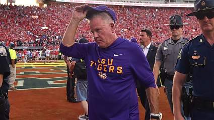 LSU Head Coach Brian Kelly Fired After Third Loss Of Season