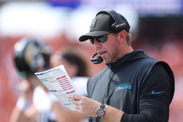 Jacksonville Jaguars head coach Liam Coen says Travis Hunter isn't behind.