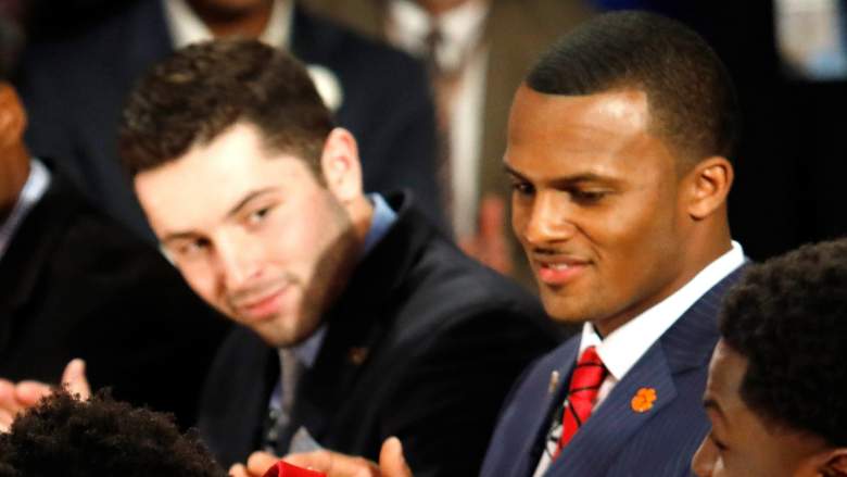 Baker Mayfield, Deshaun Watson, Houston Texans