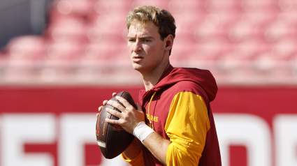 Former USC Football Starting Quarterback Miller Moss Calls Out Trojan Fans