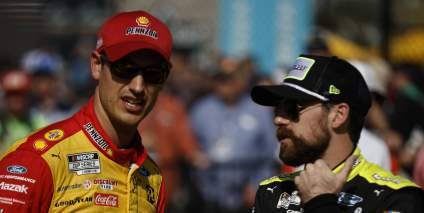 Blaney and Logano Lament End of Penske Championship Run