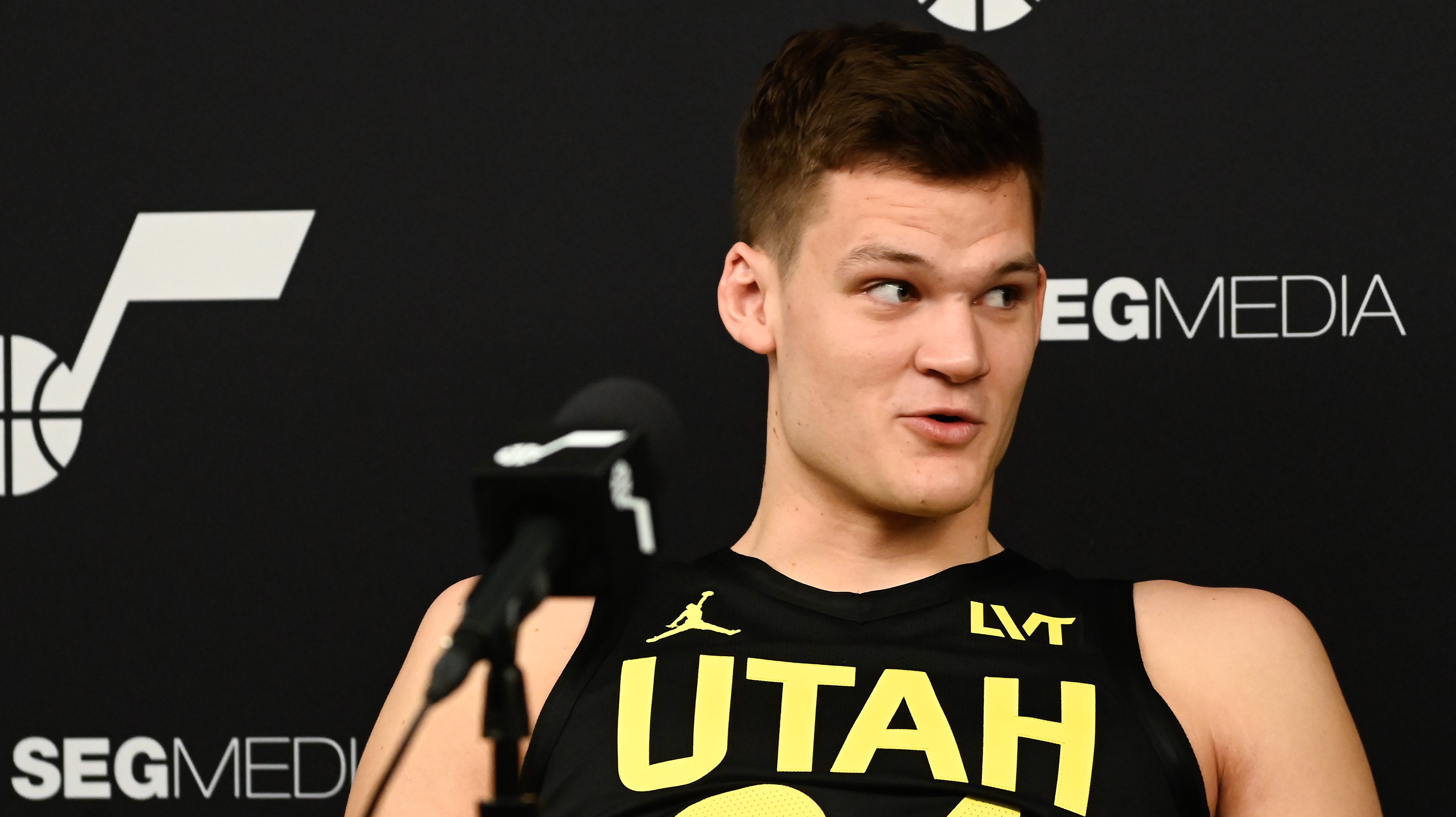 Utah Jazz center Walker Kessler