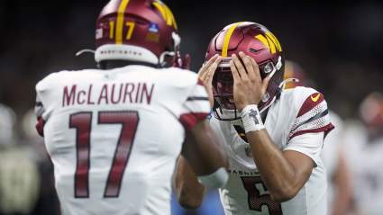 Commanders Get More Bad News Ahead of Monday Night Football