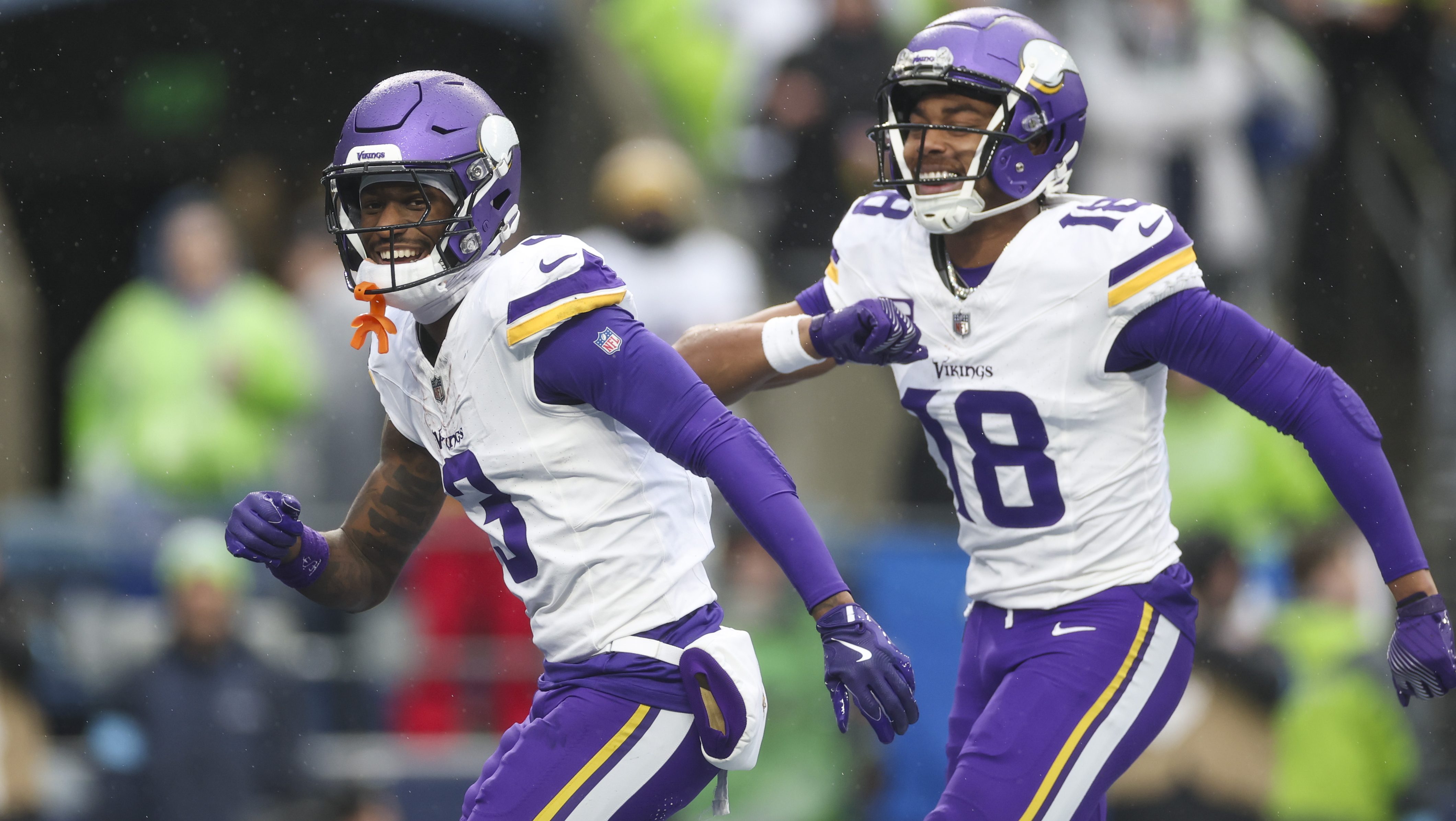 Vikings WR Justin Jefferson Calls Out Jordan Addison Over Missed Walkthrough
