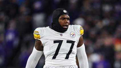 Broderick Jones Reacts to His Viral Moment with Steelers’ Aaron Rodgers in Week 7