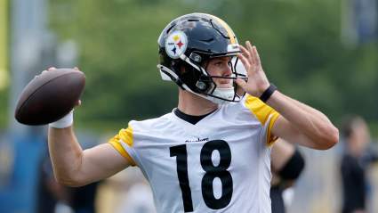 Steelers Make Potentially Telling QB Move for Rookie Will Howard