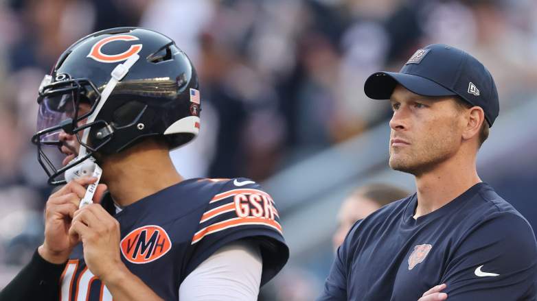 Caleb Williams Ben Johnson Chicago Bears