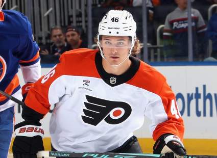 Trevor Zegras Breaks Through for Flyers, Shares ‘Special’ Message