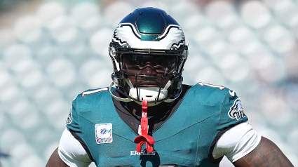 Eagles WR A.J. Brown Reacts to Criticism He Slowed Up on Missed TD Pass