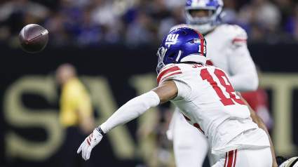 Giants Get Major Update on WR Darius Slayton Heading Into TNF