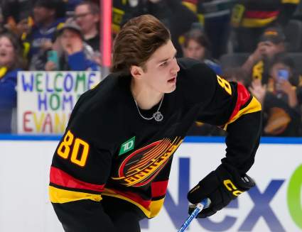 Elite Canucks Prospect Opens Up On Fight To Stay In NHL