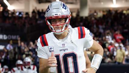 Patriots’ Drake Maye Joins Patrick Mahomes With Historic Win