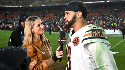 Caleb Williams Claps Back at Troy Aikman Following ‘Lucky’ Monday Night Football Win