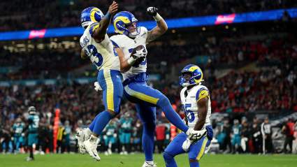 Rams Rookies React to Their First Career Touchdowns After London Win