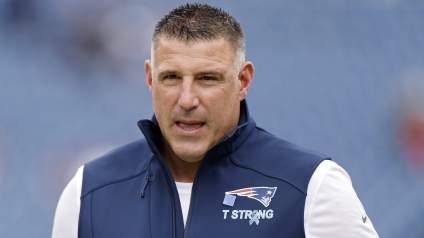 How Patriots Coach Mike Vrabel Reacted to Titans Star Taunting Him With Crying Face