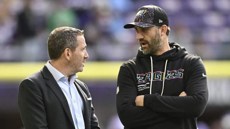 Howie Roseman Nick Sirianni Philadelphia Eagles