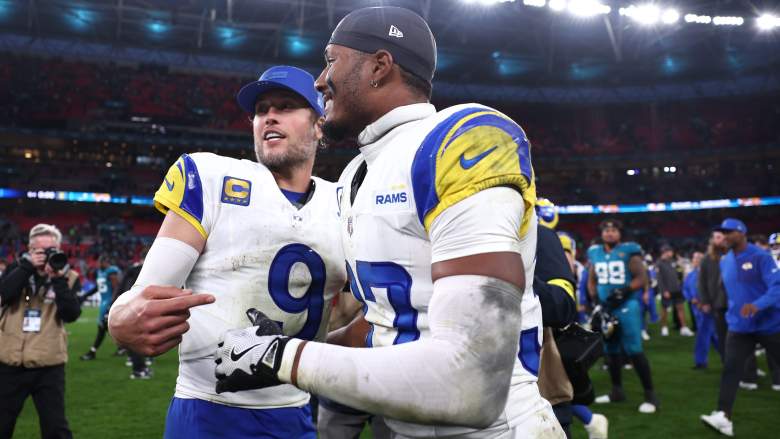 Matthew Stafford, Quentin Lake, Los Angeles Rams