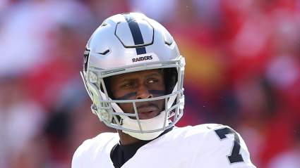 Raiders QB Geno Smith Hit With Dreaded Label Amid Slump