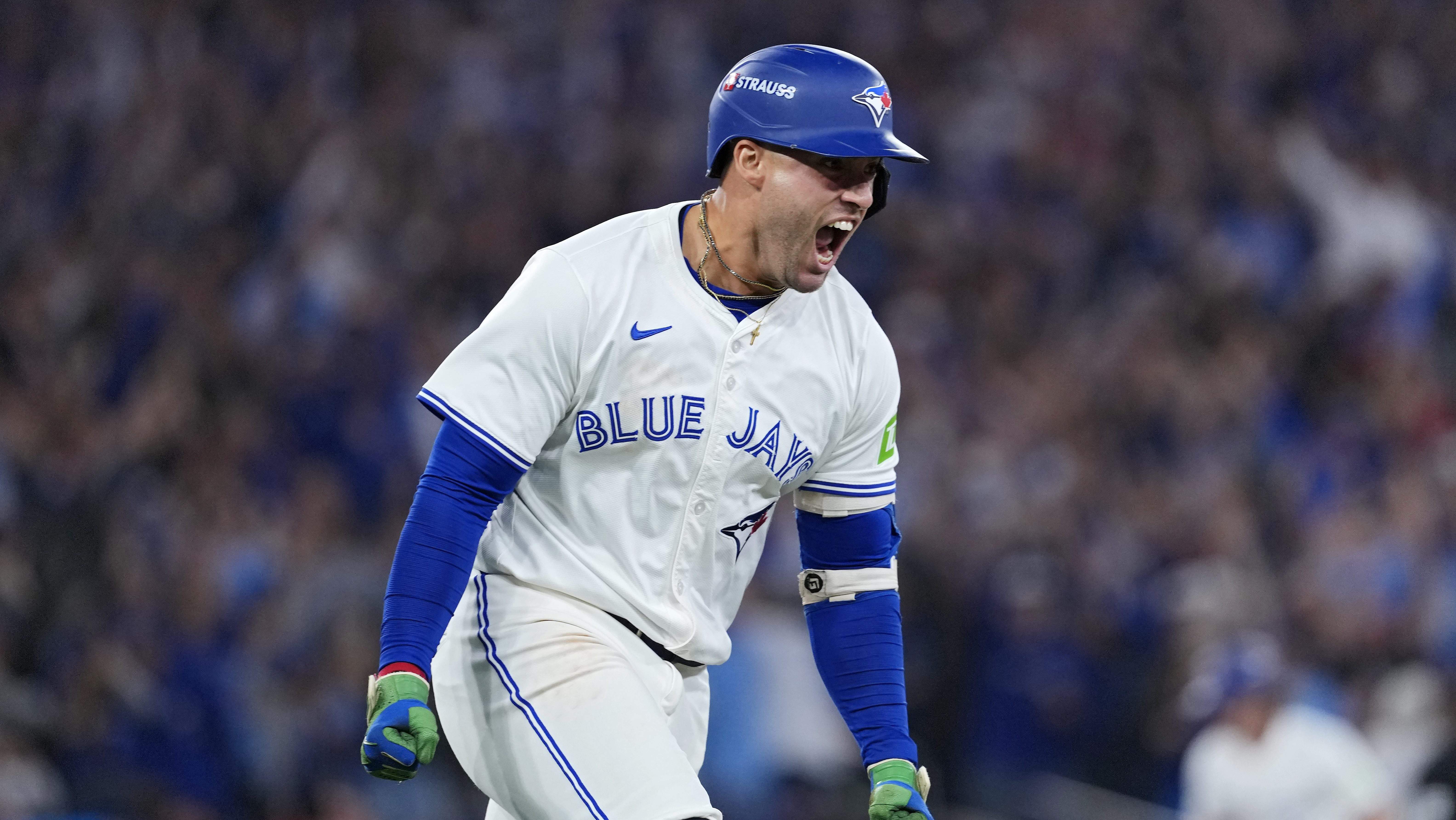 George Springer of the Toronto Blue Jays