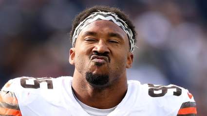 Browns Star Myles Garrett Makes Feelings Clear on Dillon Gabriel