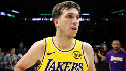 Lakers’ Austin Reaves Reacts to Joining Magic, Jerry West in History Books