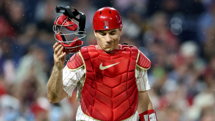 Phillies’ Catcher Refuses to Discuss Free Agency After Crushing NLDS Loss