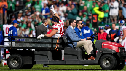 Giants Rookie Cam Skattebo Carted Off Field After Gruesome Injury vs. Eagles
