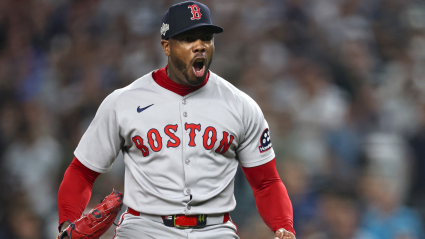 Red Sox Predicted to Trade Aroldis Chapman to Diamondbacks for 25-Year-Old Pitching Prospect