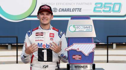 Heim Records Record Win at Roval