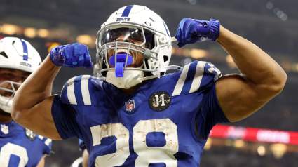 Colts’ Jonathan Taylor Reacts to MVP Chants