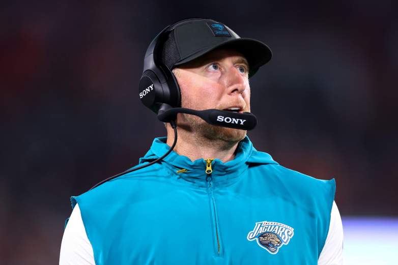 Jacksonville Jaguars head coach Liam Coen talks about using Travis Hunter.