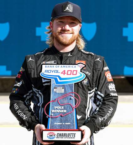 Reddick Rocks Roval Pole at Charlotte