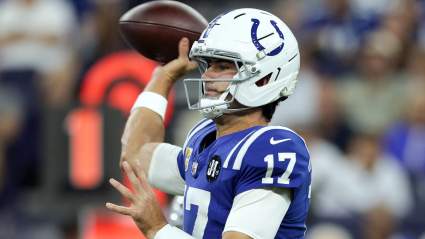 Daniel Jones Reacts to Colts Beating Raiders in Week 5