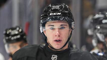 Bruins juggle lineup to keep rookie on team