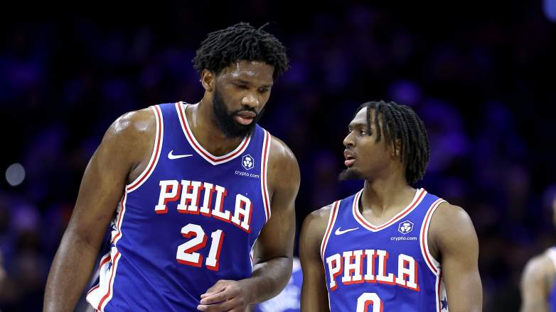 Tyrese Maxey, Joel Embiid, Paul George, Philadelphia 76ers, Sixers injury report