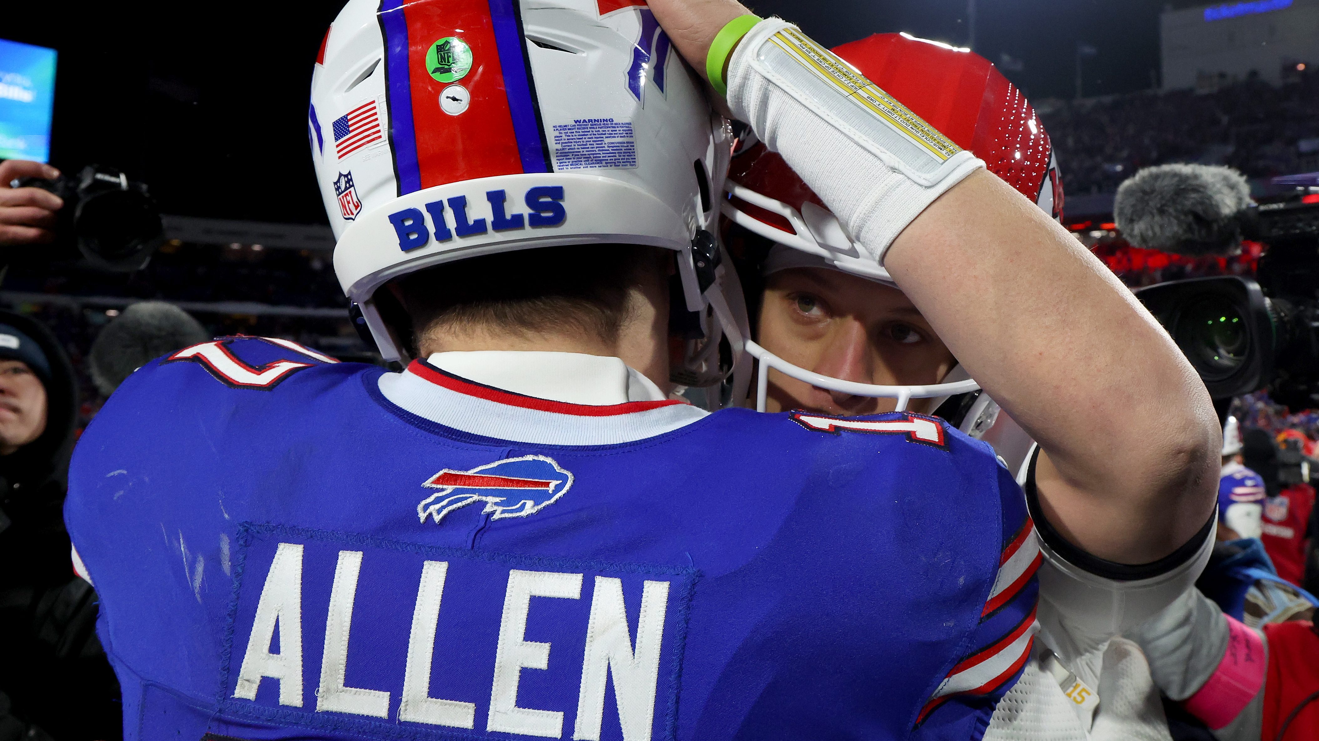 Josh Allen Patrick Mahomes Buffalo Bills Kansas City Chiefs