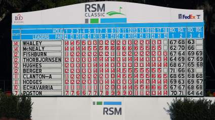 RSM Classic Turns into Survival Week for Players on the FedExCup Bubble