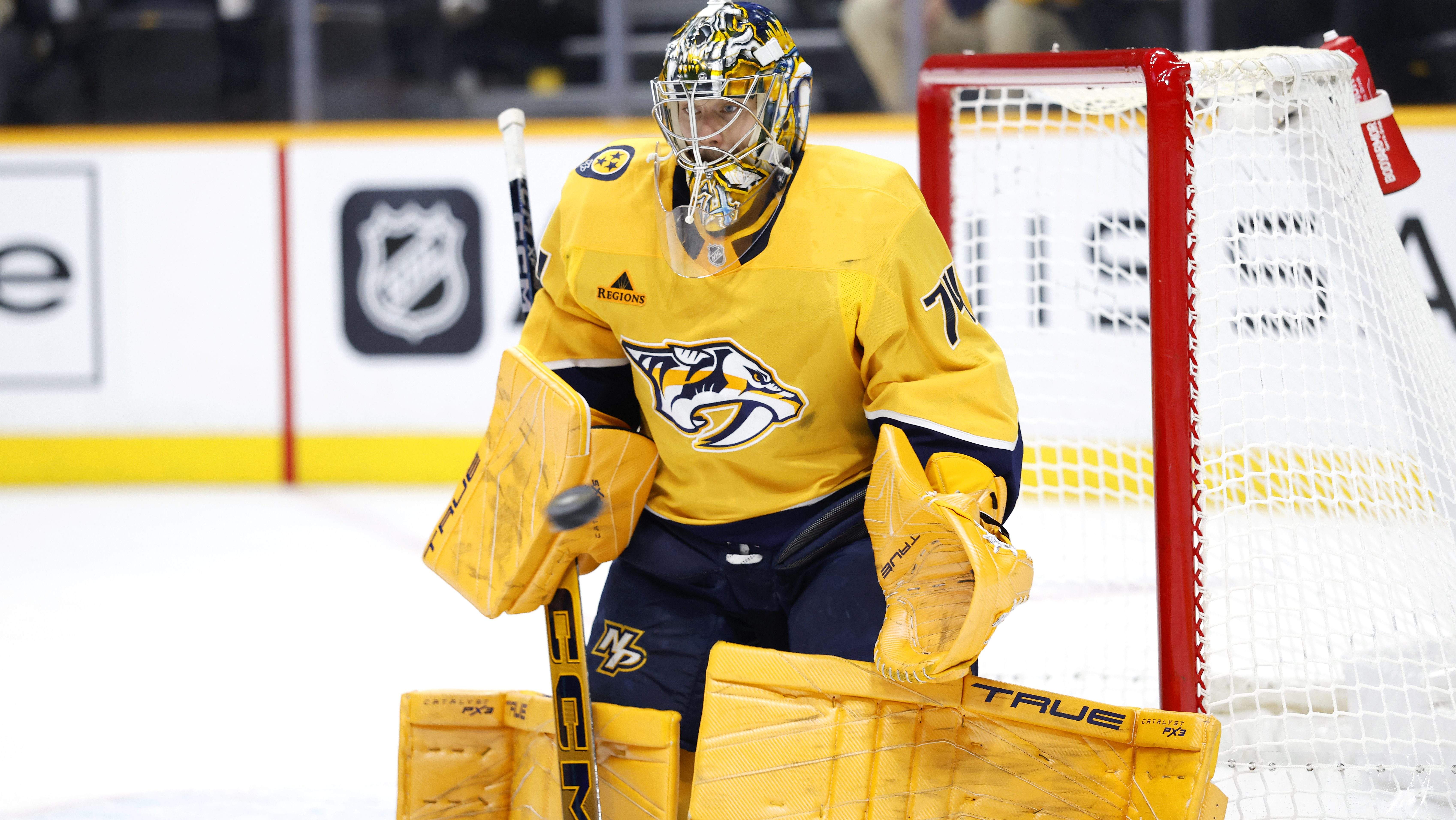 Nashville Predators Reveal Goalie Transaction, Saros to Start